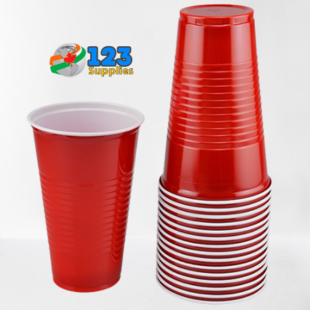 PLASTIC BEER CUPS 16 OZ (240)