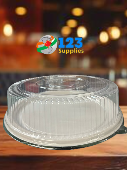 ROUND LID FOR 16" PLASTIC CATERING TRAY (25)